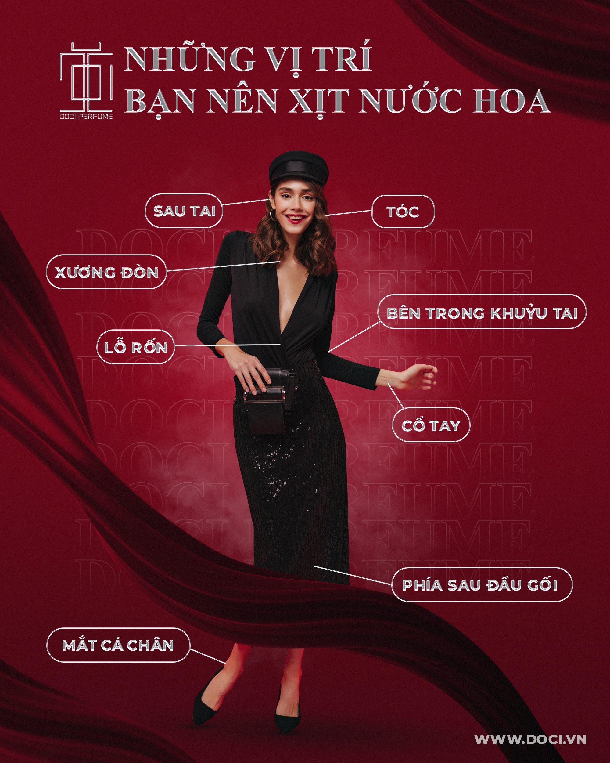 Cách xịt nước hoa đúng chuẩn